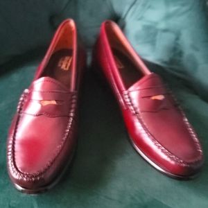 Men's Classic Burgandy /Wine colored Penny Loafers